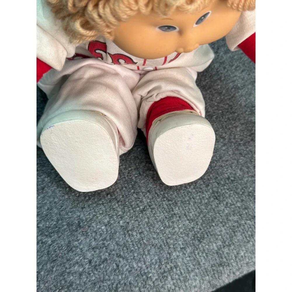 1982 Cabbage Patch Kids MLB Boston Red Sox Doll‎ Coleco – Vintage No Hat